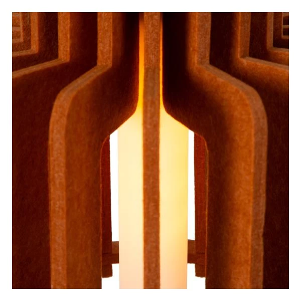 Lucide ROLLO - Pendelleuchten - 1xE27 - Terrakotta - detail 3